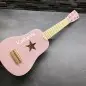 Preview: Kids Concept 1000148 Personalisierte Kinder Holz Gitarre Rosa mit Name